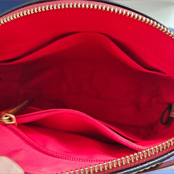 Dooney & Bourke Penny Crossbody Black Florentine Leather - Picture 9 of 10